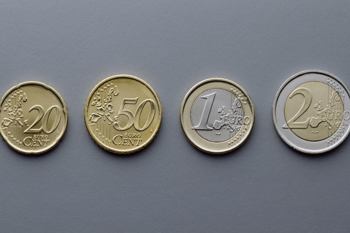Algunas de las monedas de euro que hay en circulación.