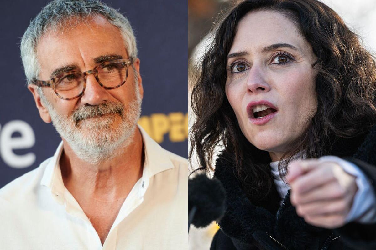 Javier Fesser e Isabel Díaz Ayuso