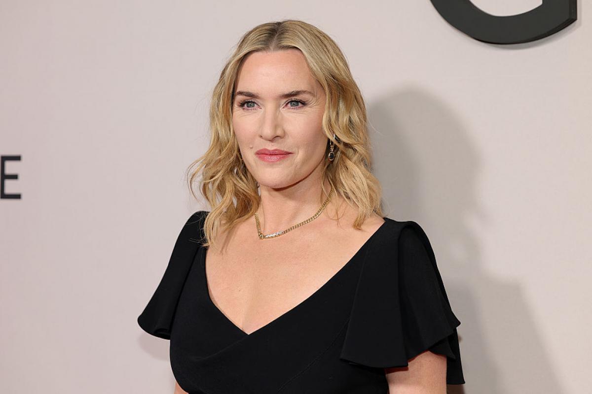 Primer plano de Kate Winslet, este lunes en una alfombra roja en Nueva York