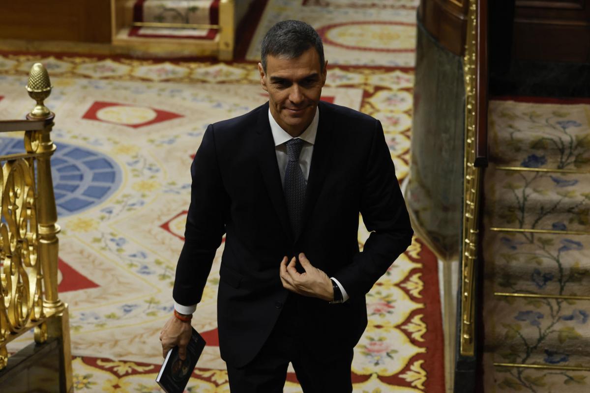 El presidente del Gobierno, Pedro Sánchez