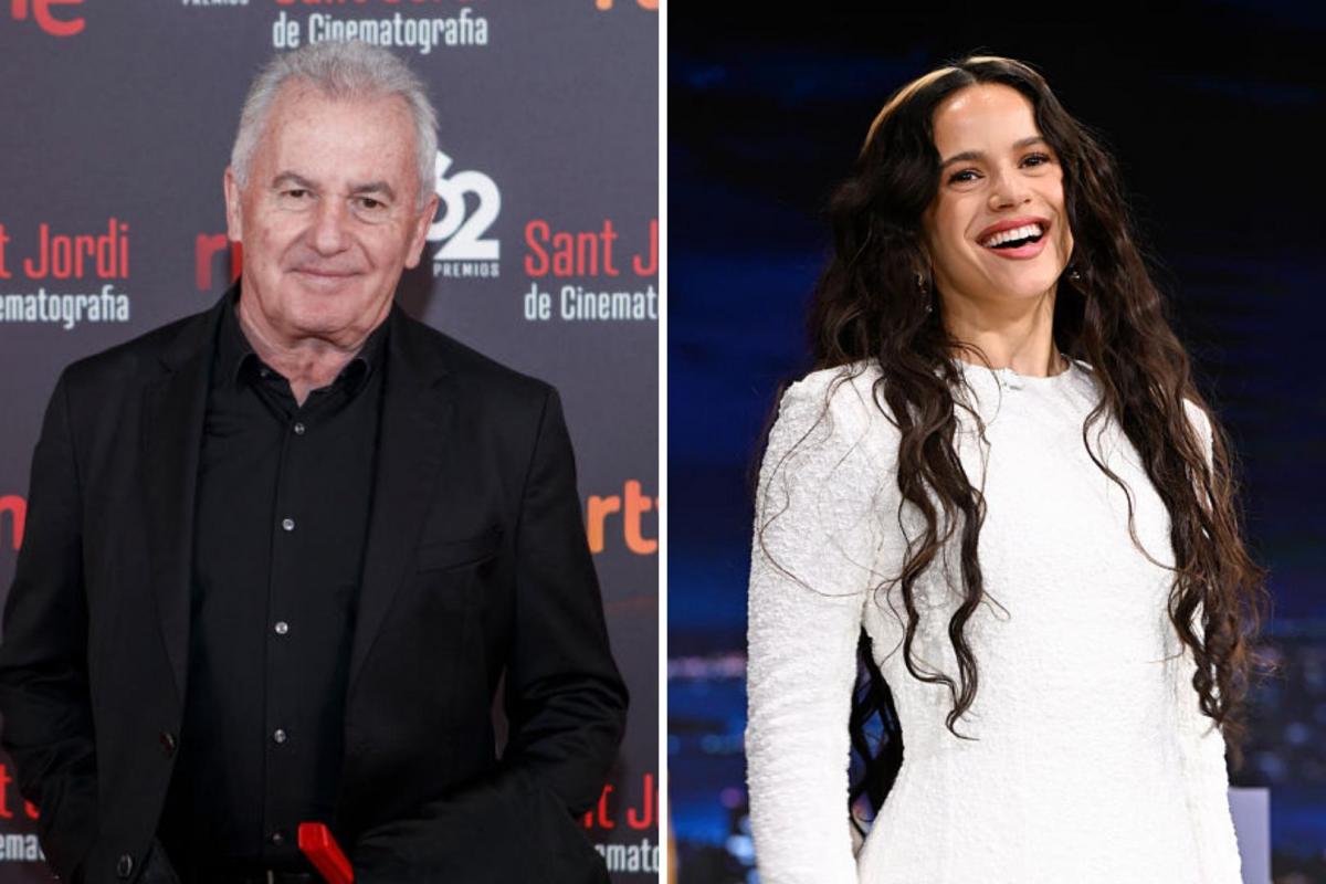 Fotomontaje de Víctor Manuel y Rosalía.