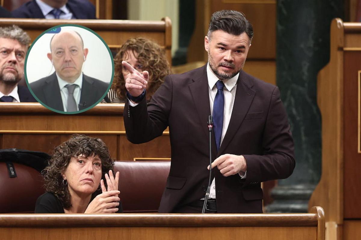 Montaje de Gabriel Rufián y Gonzalo Bernardos.