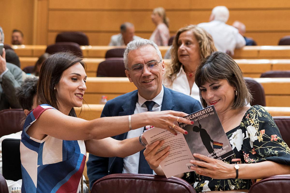 Javier Izquierdo, en un pleno del Senado