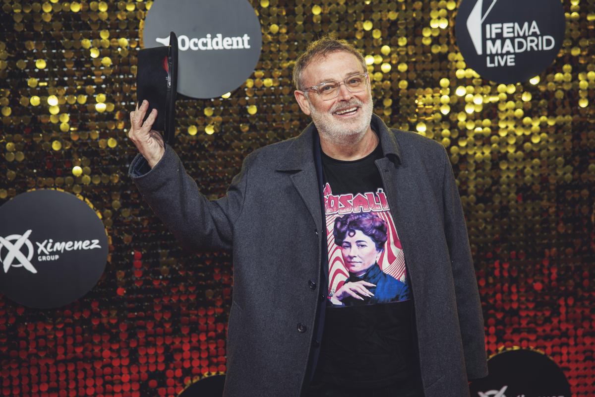 El cantante y humorista Pablo Carbonell en un acto.