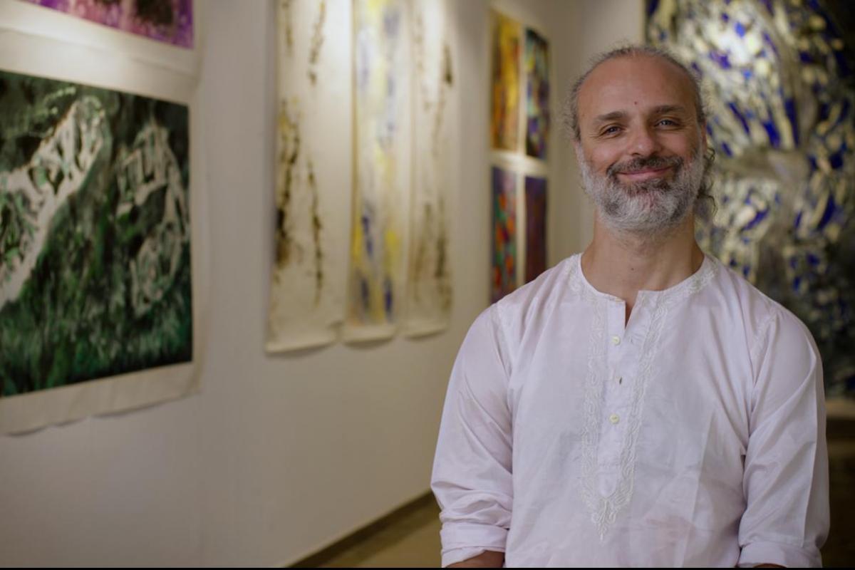 El pintor español Antonio José Mezcua López.