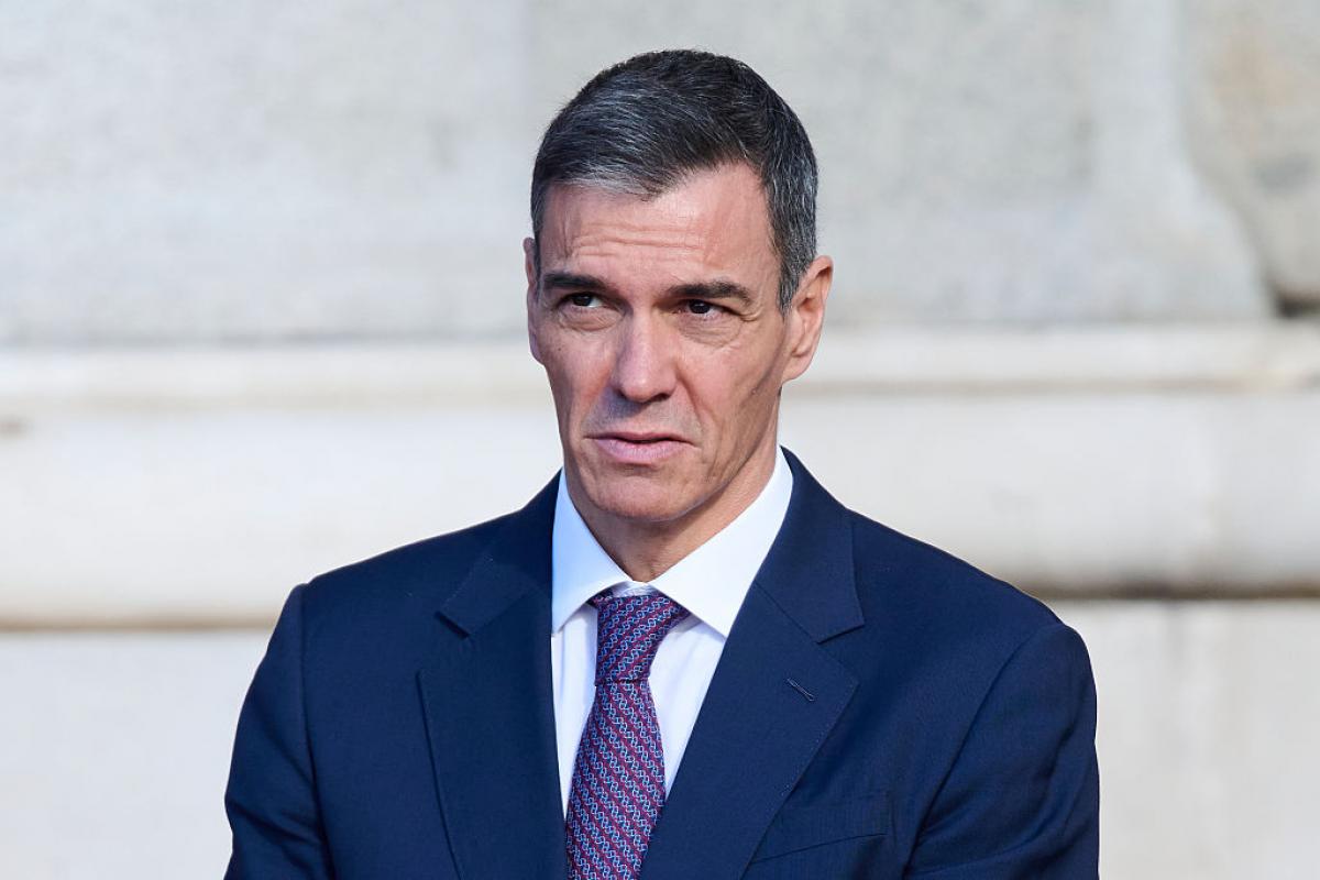 El presidente del Gobierno, Pedro Sánchez
