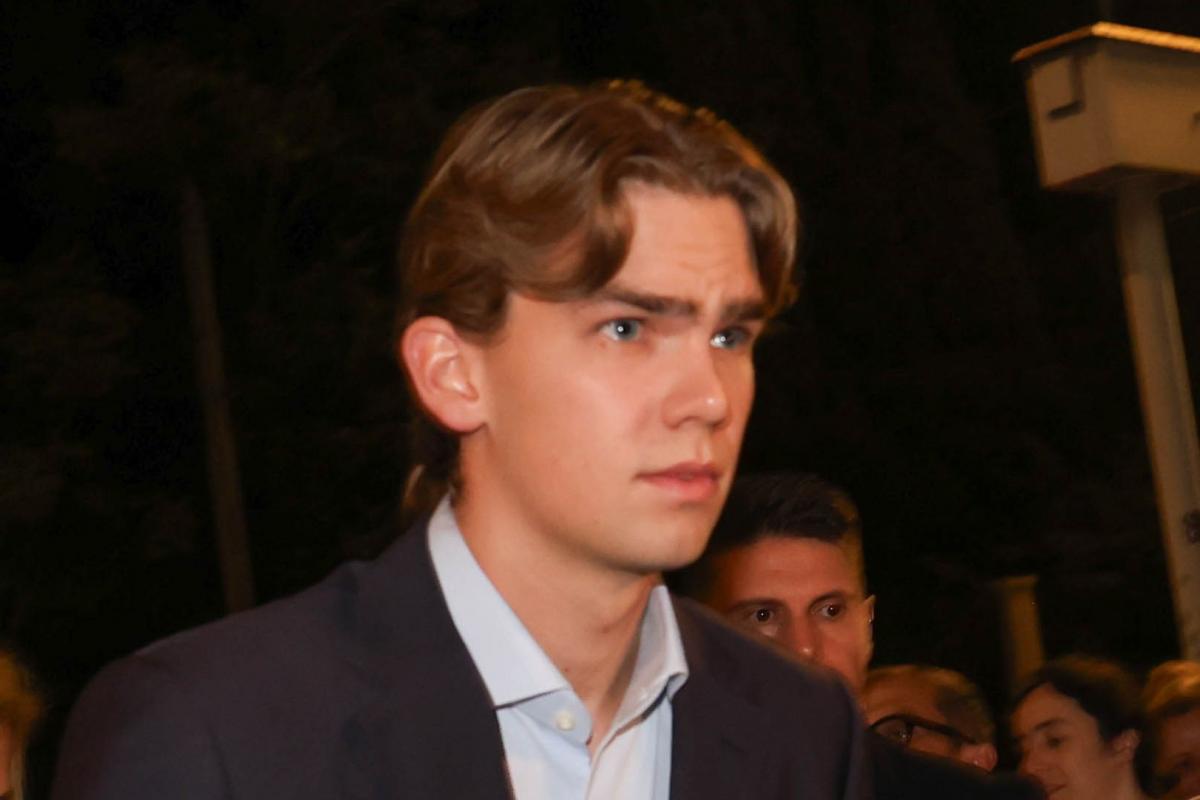 Miguel Urdangarin en la cena previa a la boda de Nicolás de Grecia y Chrysí Vardinogiannis