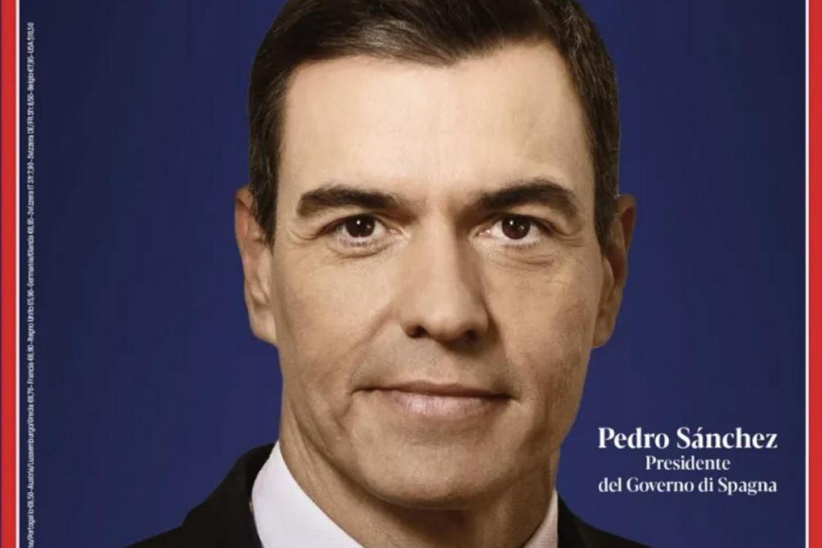 Portada de la revista L'Espresso