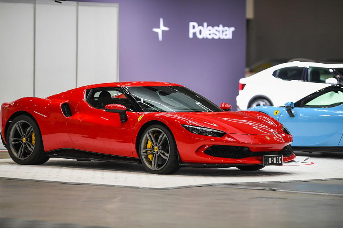 Un Ferrari 296 GTB híbrido, en una imagen de archivo