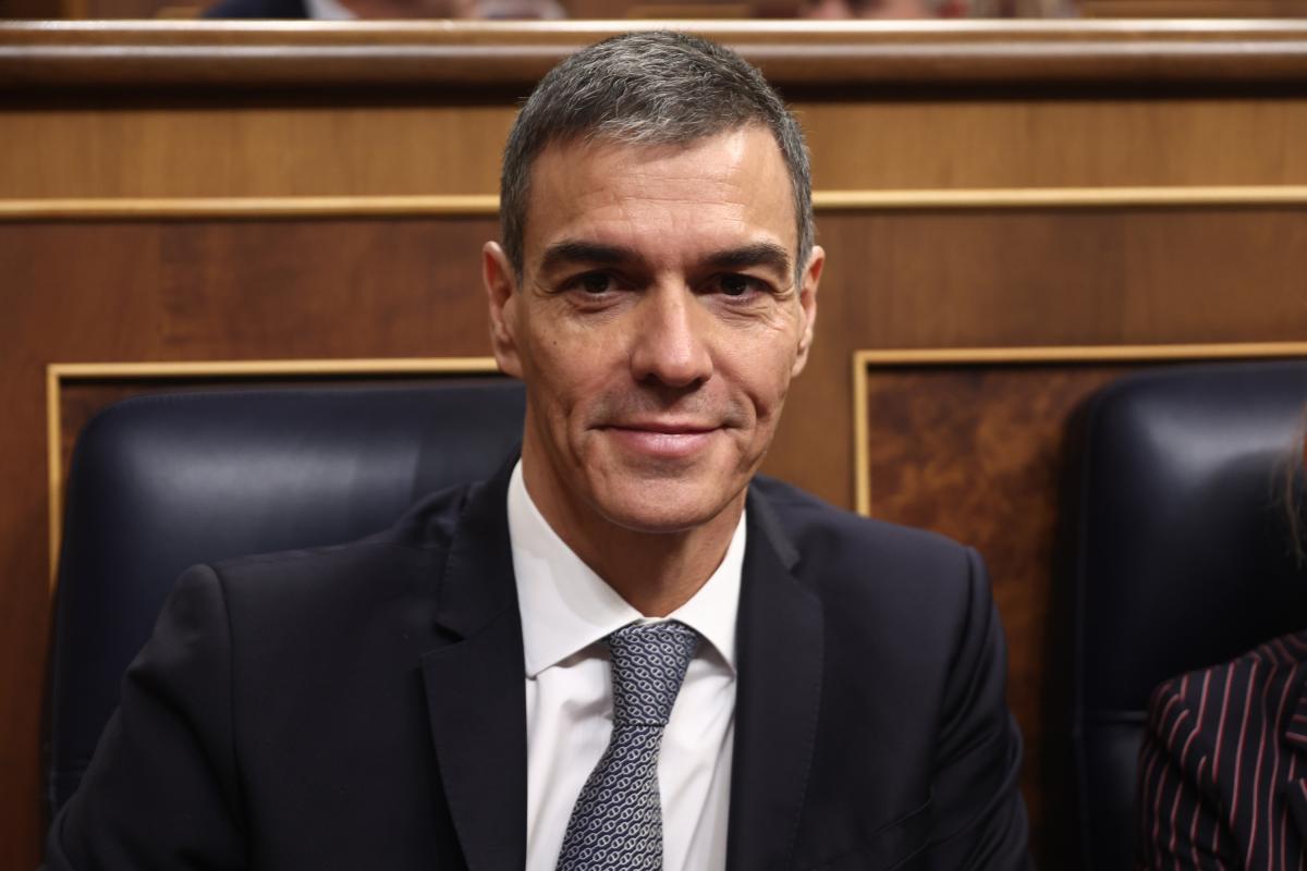 El presidente del Gobierno, Pedro Sánchez, el pasado 10 de diciembre en el Congreso.