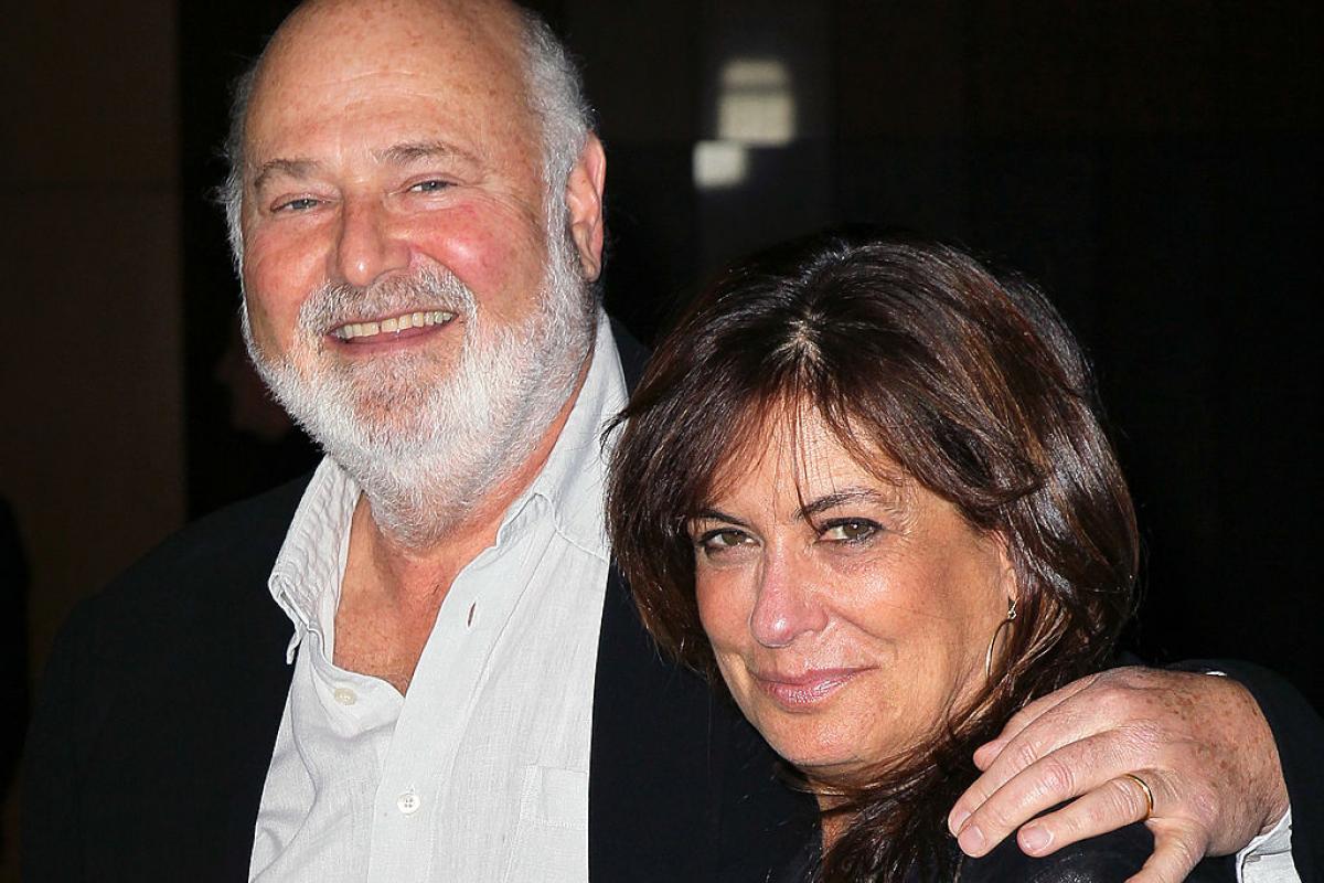 El director de cine, Rob Reiner, junto a su mujer, Michele Singer