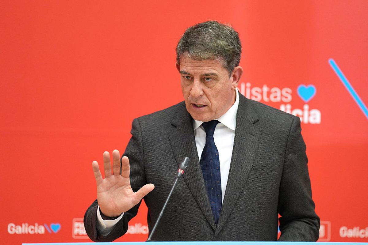 José Ramón Gómez Besteiro, en su comparecencia de este martes