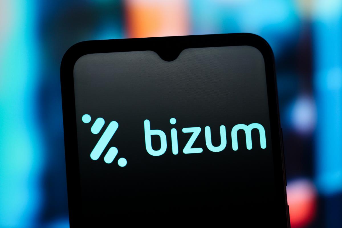 Imagen de archivo del logotipo de Bizum en un móvil.