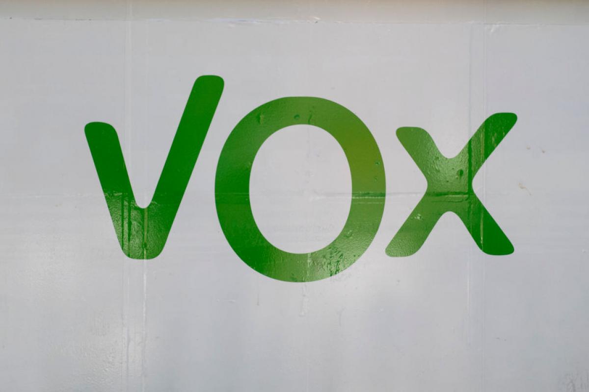 Imagen de archivo de un logo de Vox.
