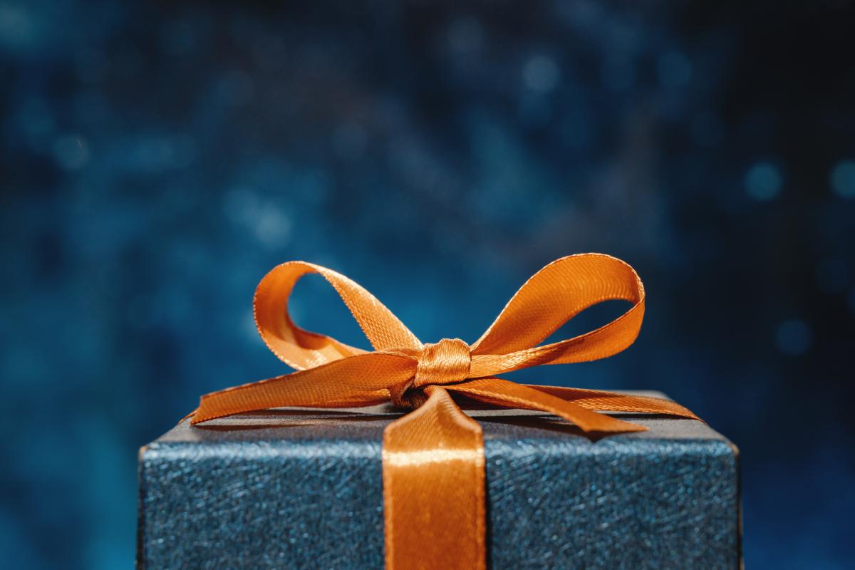 Un bonito regalo de Navidad.