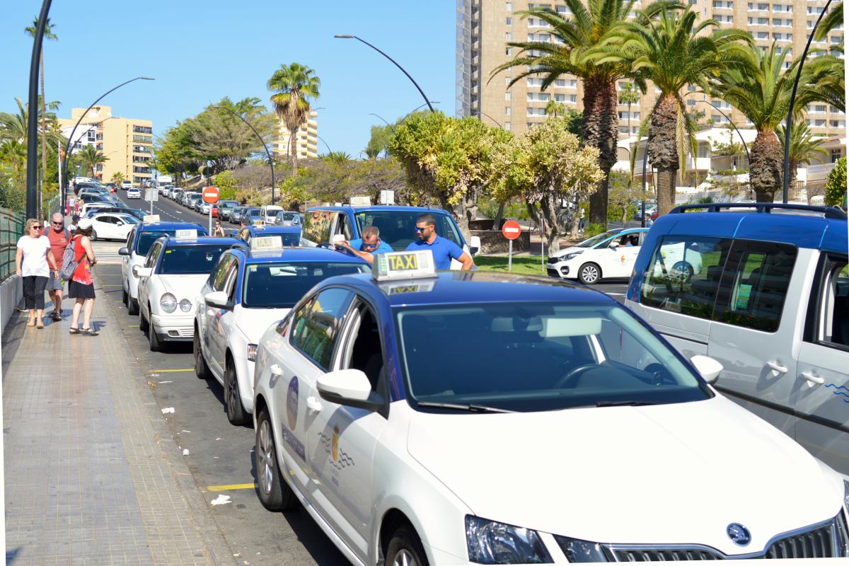 Taxis en Tenerife.