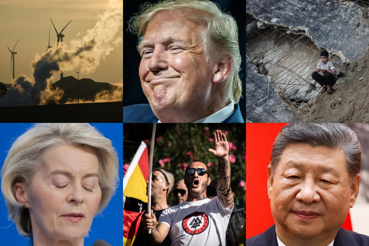 Algunos de los protagonistas de la política internacional en 2026.