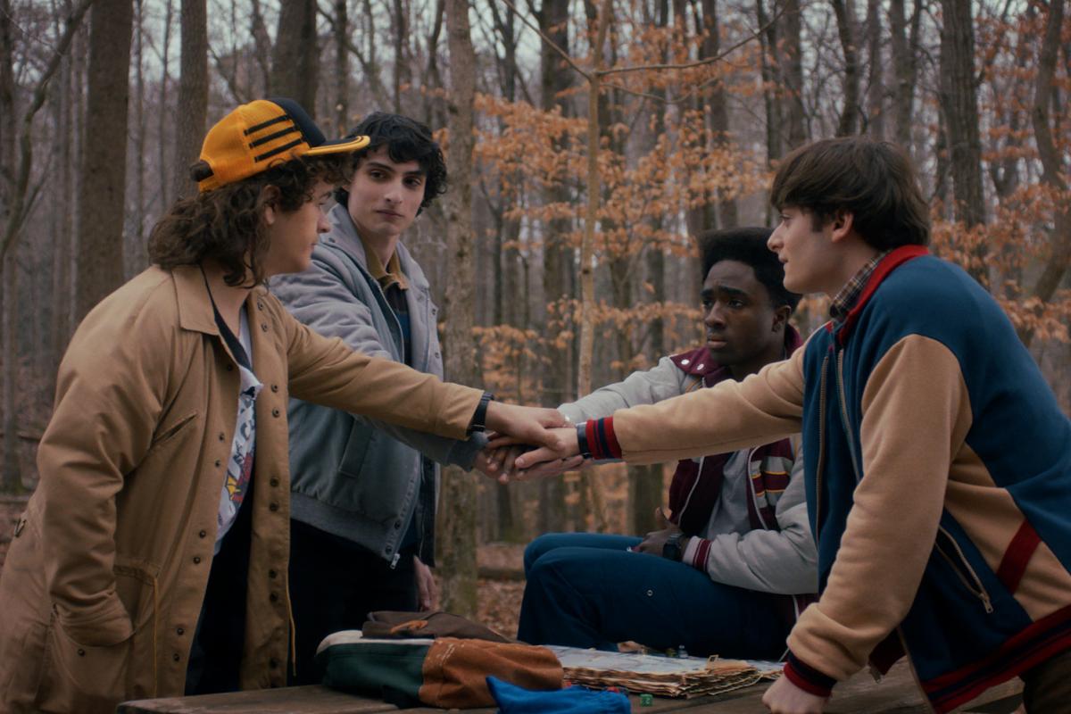 Los protagonistas de Stranger Things, en una imagen de la serie de Netflix.