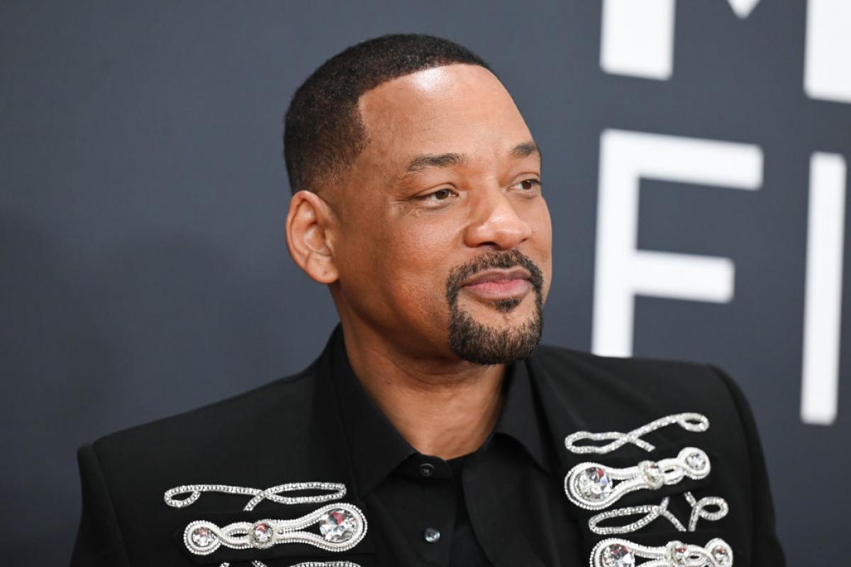 Will Smith, en la alfombra roja de los Grammy en febrero de 2025