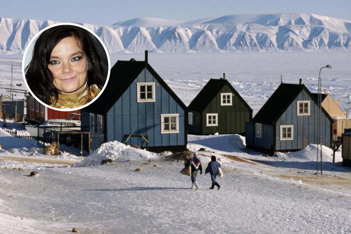 Borjk y un paisaje de Groenlandia.