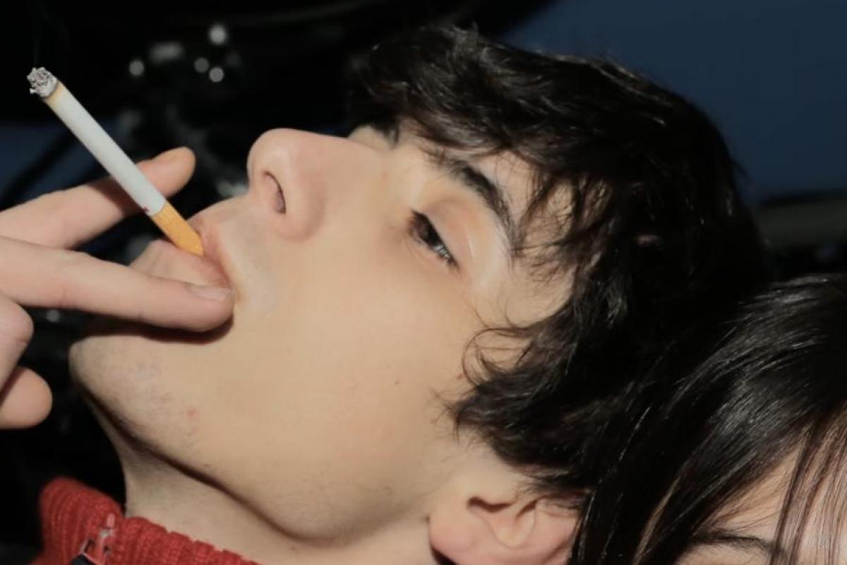 Imagen de un vídeo de una de las canciones de Gold Sirope, el proyecto musical de Siro Ouro.