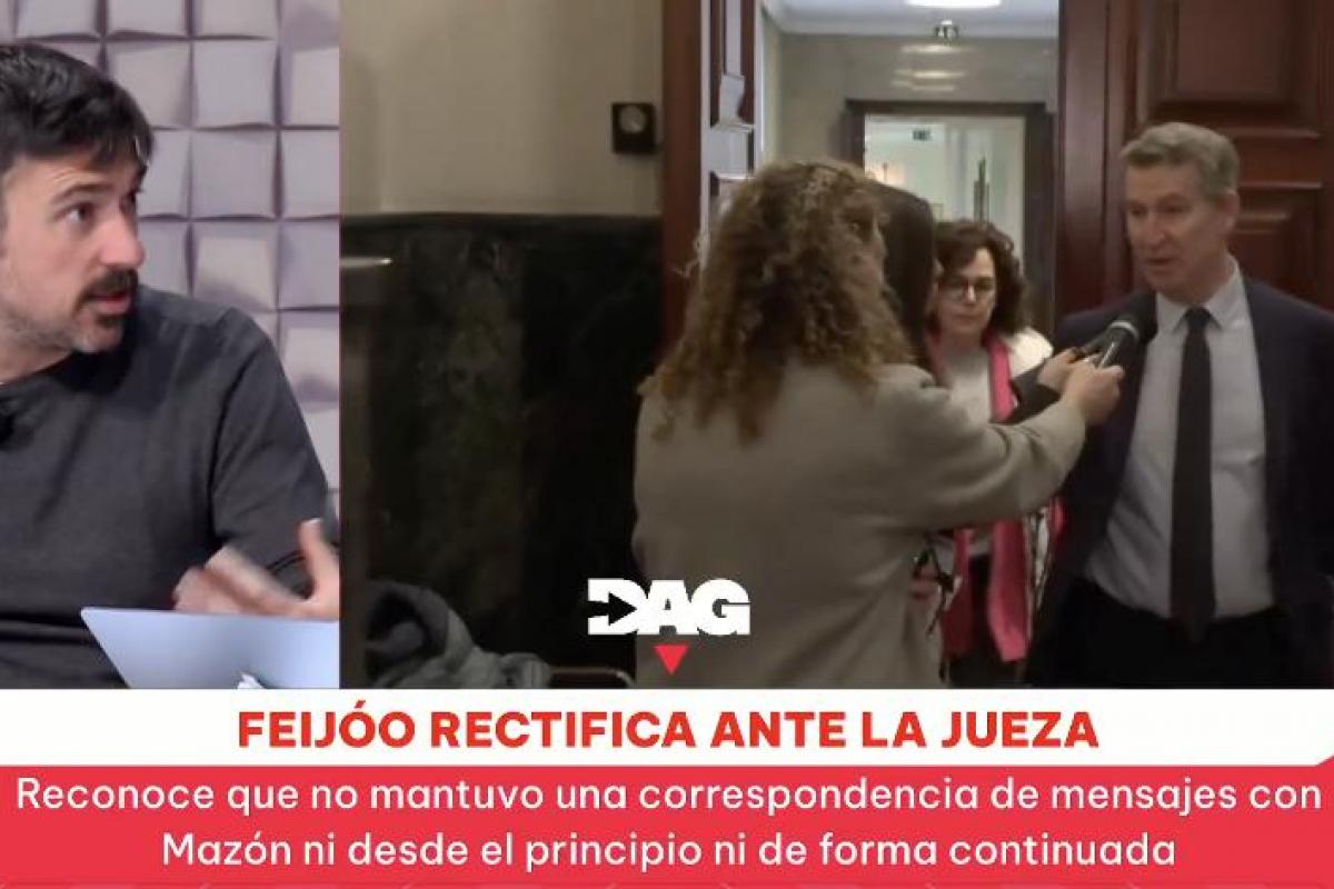 Ramón Espinar habla de la rectificación de Feijóo en 'Directo al Grano', de TVE.