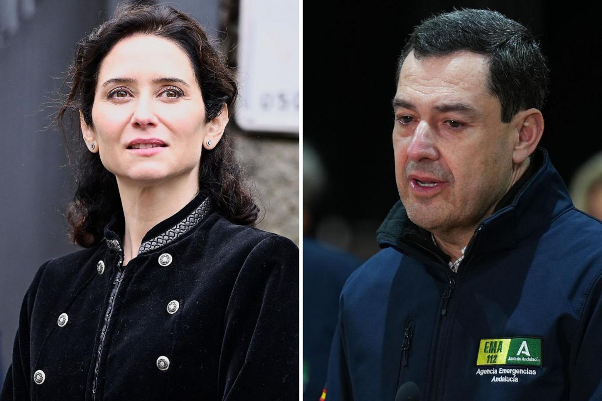 Isabel Díaz Ayuso y Juanma Moreno.