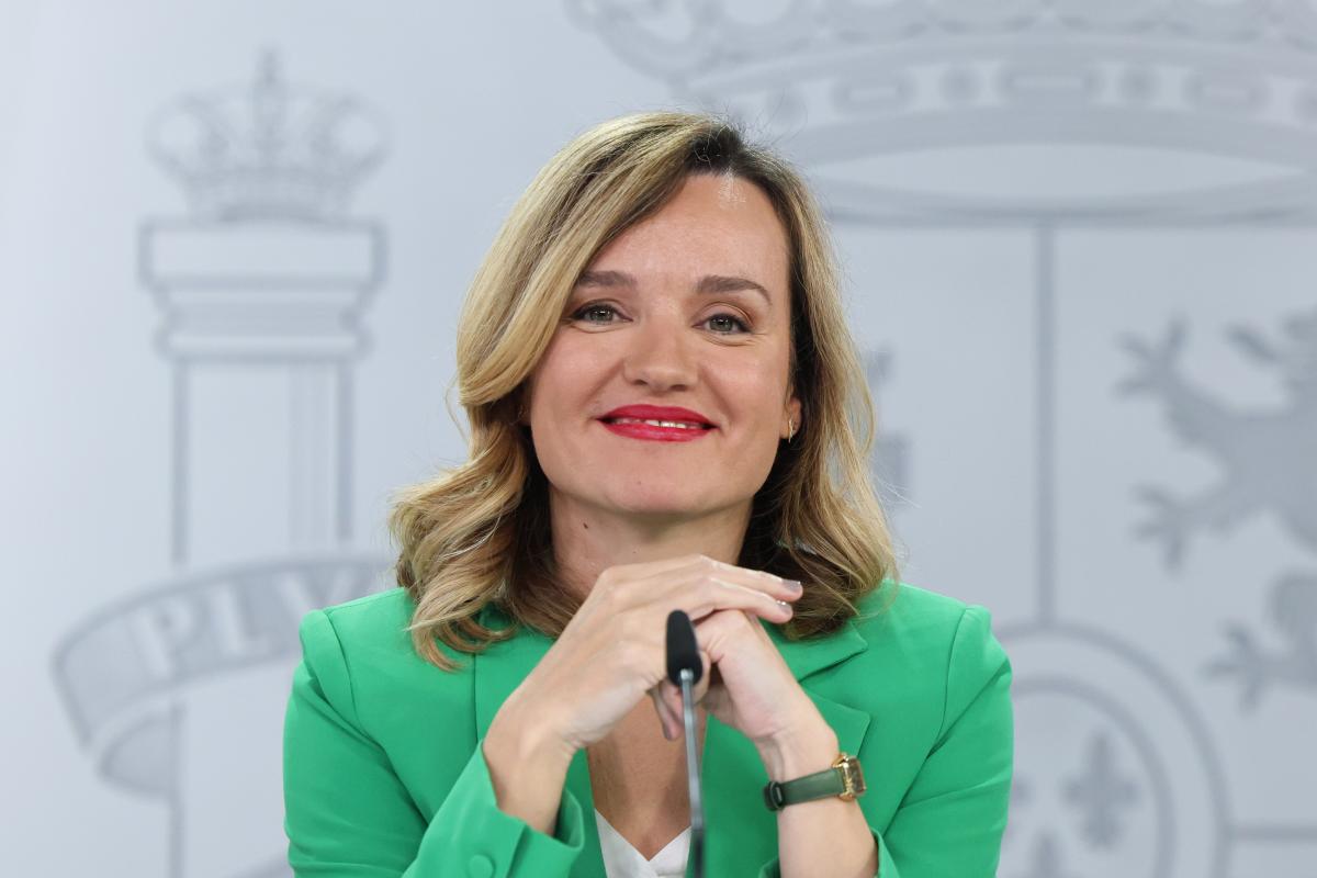 Pilar Alegría, la candidata del Partido Socialista a las elecciones autonómicas de Aragón.