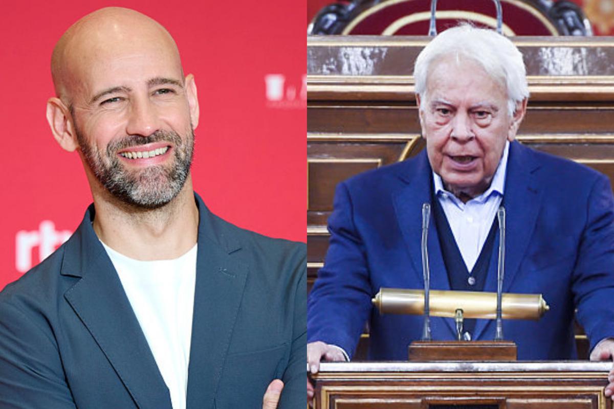 Gonzalo Miró y Felipe González