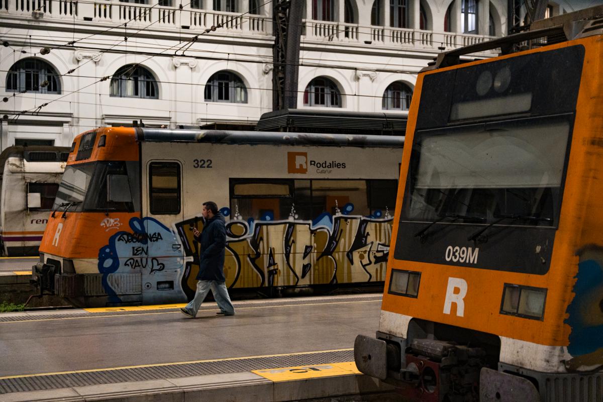 Tren de Rodalies en Cataluña