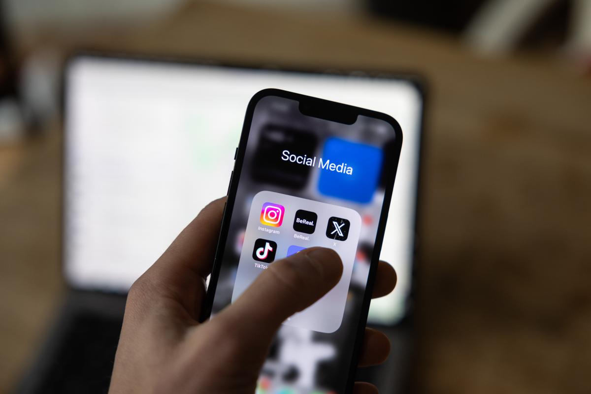 Redes sociales, entre ellas BeReal.