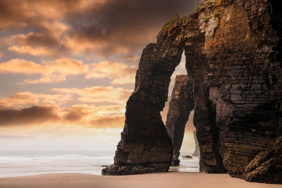 La Playa de las Catedrales, en Lugo.