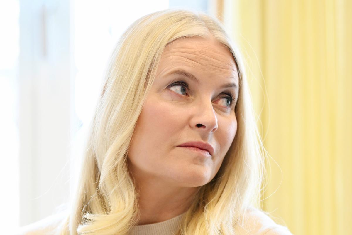 Mette-Marit de Noruega en un acto oficial