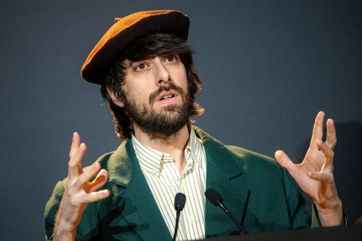 El escritor David Uclés, en los premios Nadal.