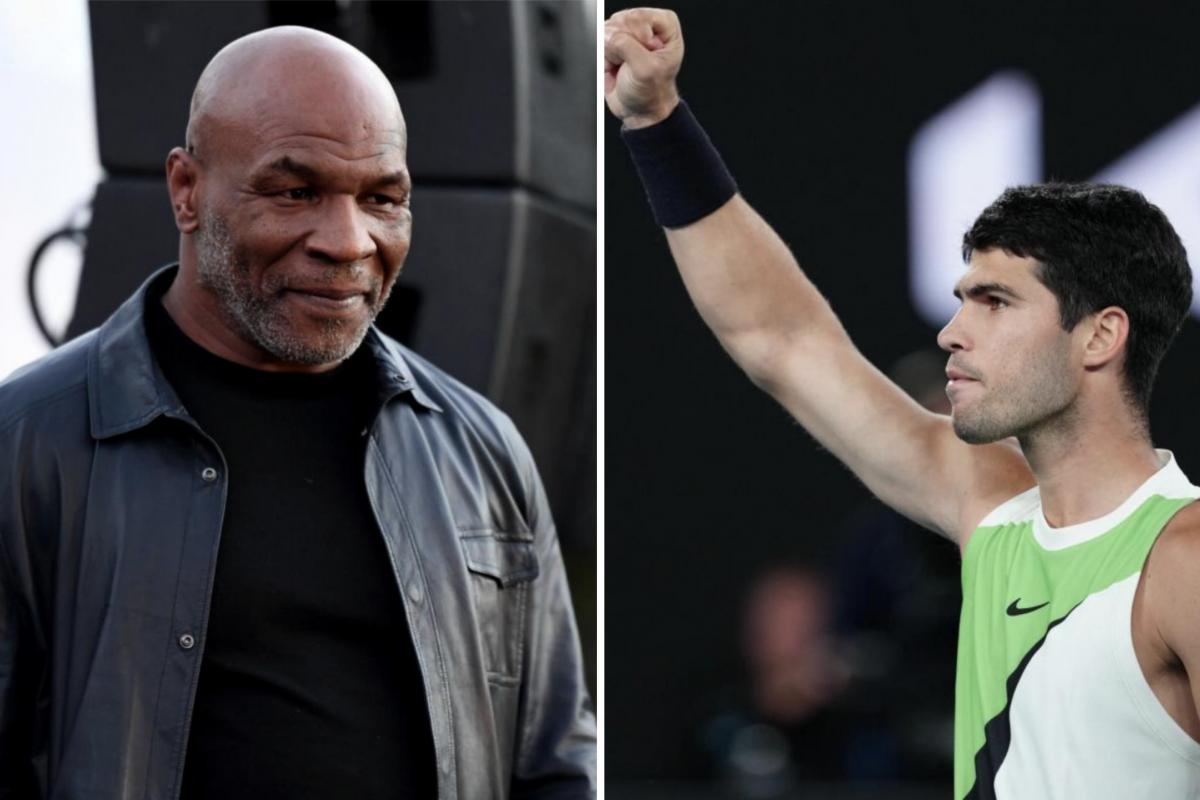 Mike Tyson y Carlos Alcaraz