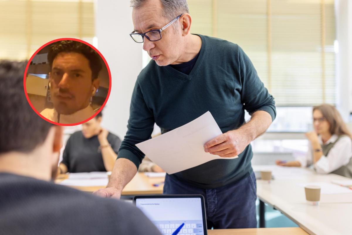 El profesor Pedri habla sobre el desprestigio de una docente a los profesores mayores.