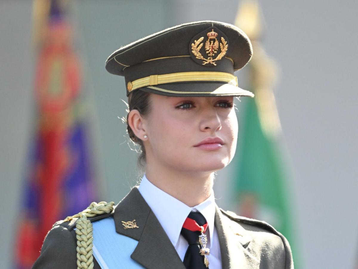 La princesa Leonor muestra el 'secreto mejor guardado' del 12 de octubre y deja claro que aquí también sigue el ejemplo de Felipe VI