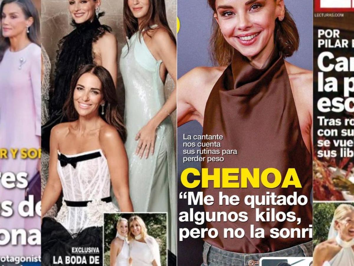 Portadas de las revistas del corazón del 14 de octubre: 'pelea' entre Sandra Barneda y la familia real, la extraña cita de Escassi y lo de Chenoa