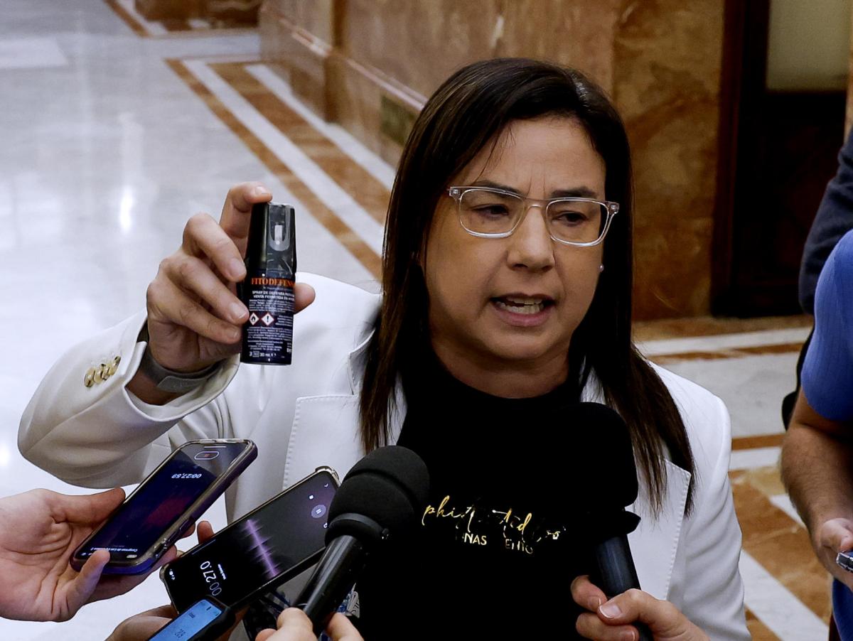 Un juez abre diligencias por el incidente en el Congreso después de que una diputada del PP llevara gas pimienta