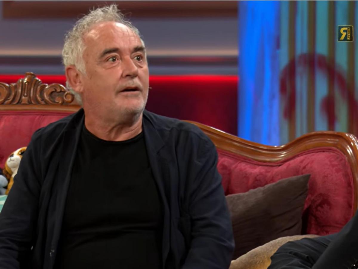 Ferran Adrià, chef (64 años): "Lo más importante, si tú quieres conseguir algo, es el riesgo, y la gente no nos queremos arriesgar"