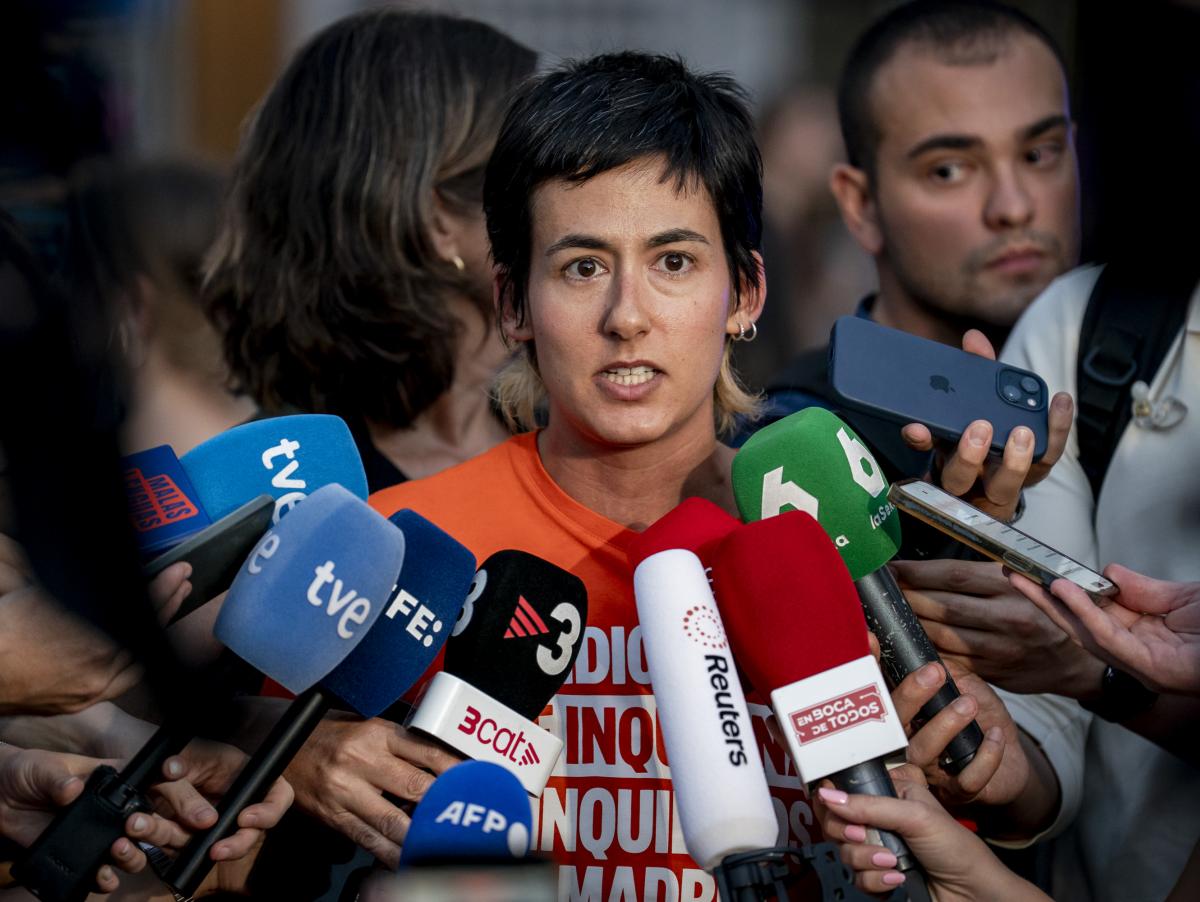 Quién es Alicia del Río, portavoz del Sindicato de Inquilinas y uno de los rostros más visibles de la acampada de Sol