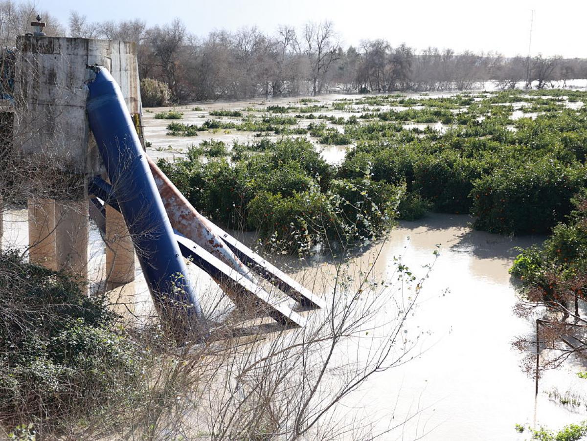 Las lluvias provocan desbordamientos e incidencias en la provincia de Ávila, donde el aviso se eleva a naranja