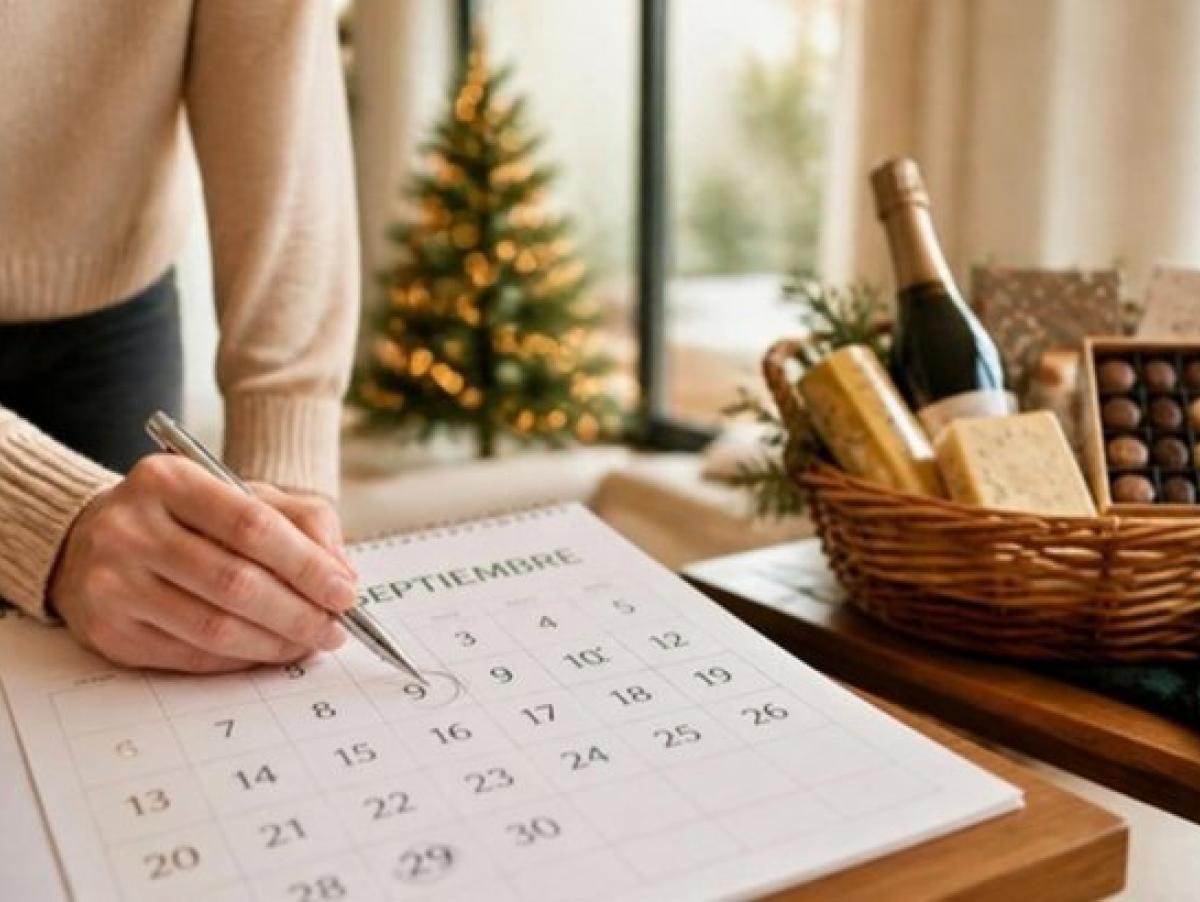 El 44 % de las cestas de Navidad en España se compran en solo dos semanas del año, según un estudio de lotesycestasdenavidad.es
