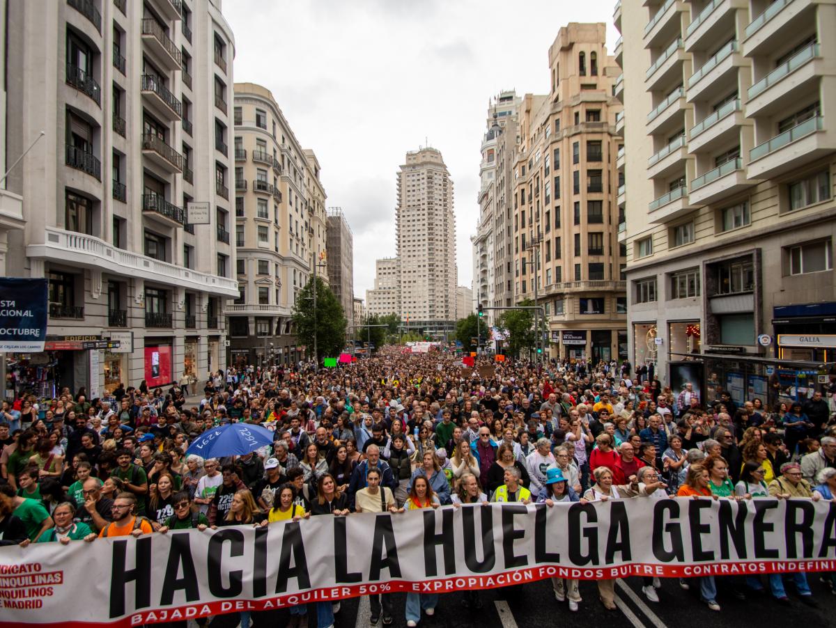Las huelgas generales que han marcado la historia de la democracia: próxima estación, vivienda