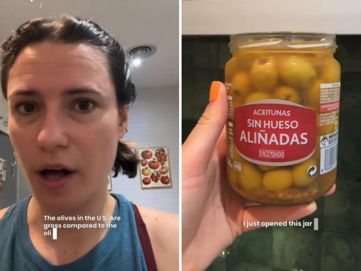 Krista, estadounidense: "Las aceitunas de EEUU son horribles comparadas con las de España"