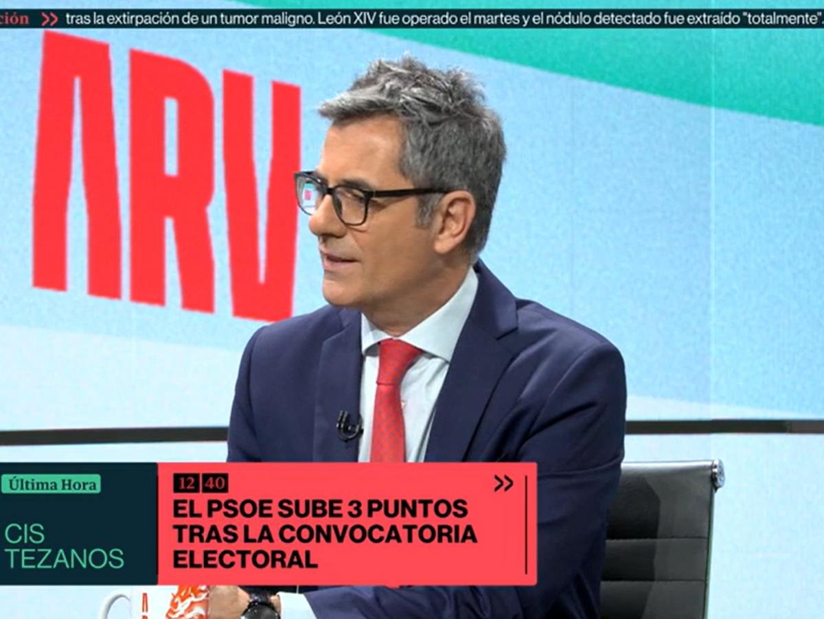 Félix Bolaños recuerda lo que pasó en 2023 y llega a una conclusión tras ver la última encuesta del CIS