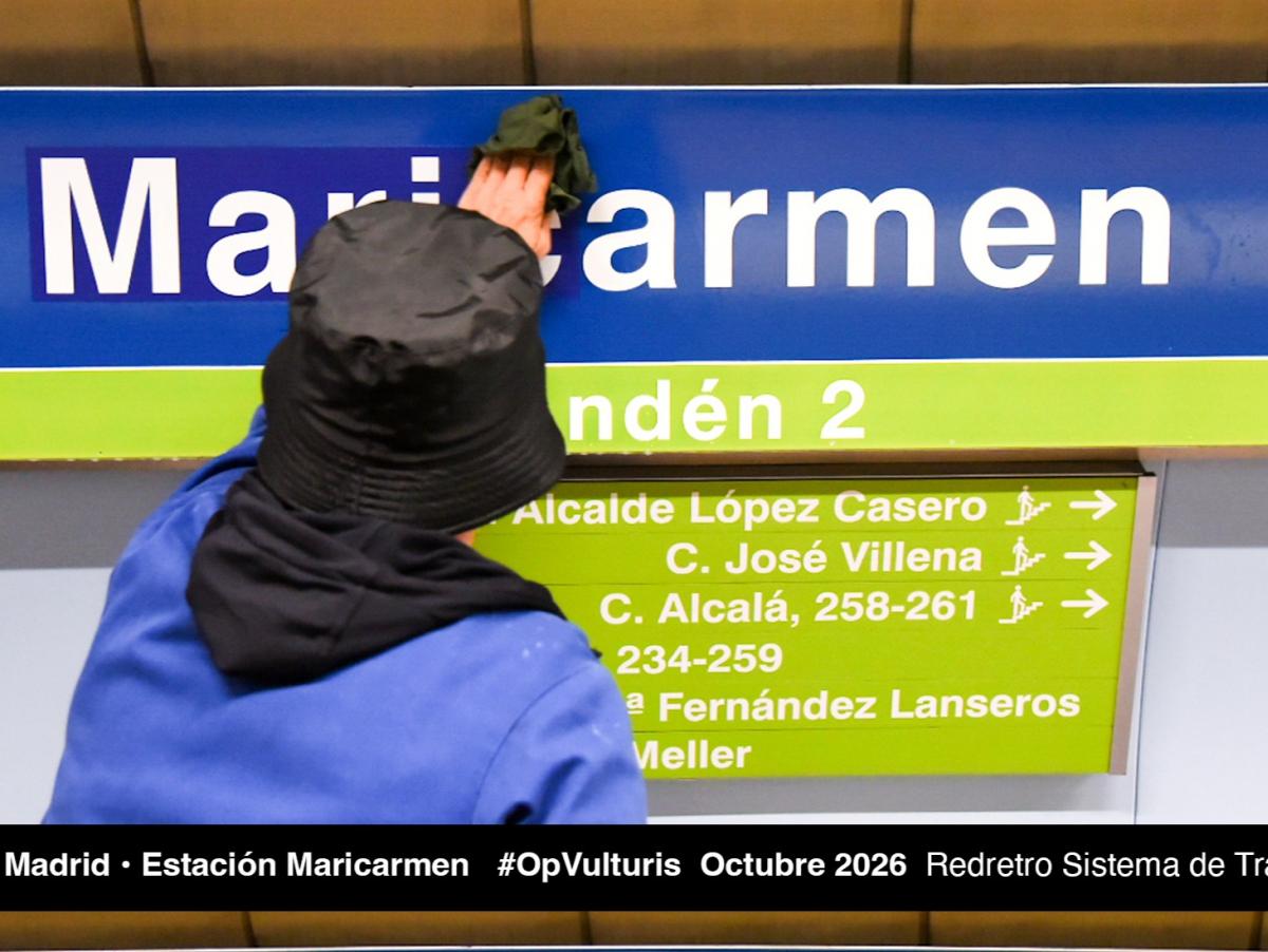 Redretro, el movimiento que ha convertido la estación El Carmen en Maricarmen: "A ella no la enterramos, la sembramos, y en esa tierra fértil de la digna rabia, brota la esperanza"