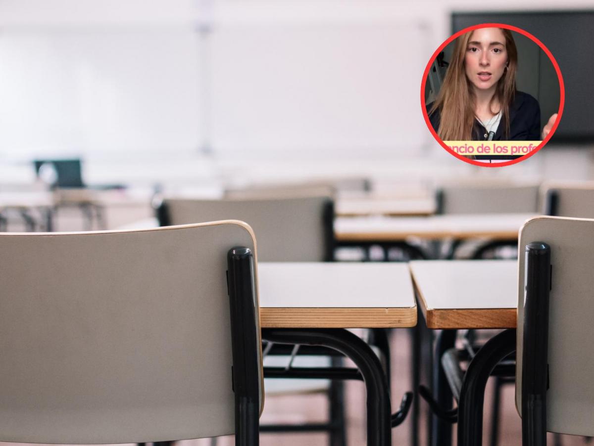 Teresa, profesora: "El cansancio de los profesores no es el mismo que el de otros trabajos"
