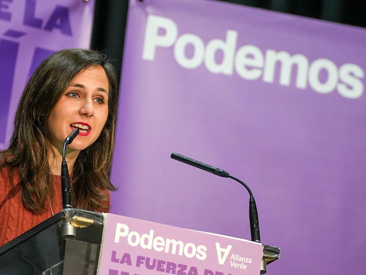 Ione Belarra presume de sus "históricos" acuerdos con ERC y echa las culpas contra "los partidos de Sumar" por "negarse a ir a primarias"