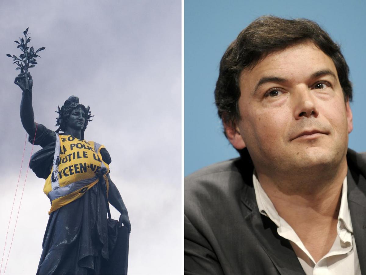Thomas Piketty, economista, sobre las protestas de los jóvenes en Francia: "Francia nunca ha sido tan rica, el problema que tenemos que resolver es una cuestión de reparto"